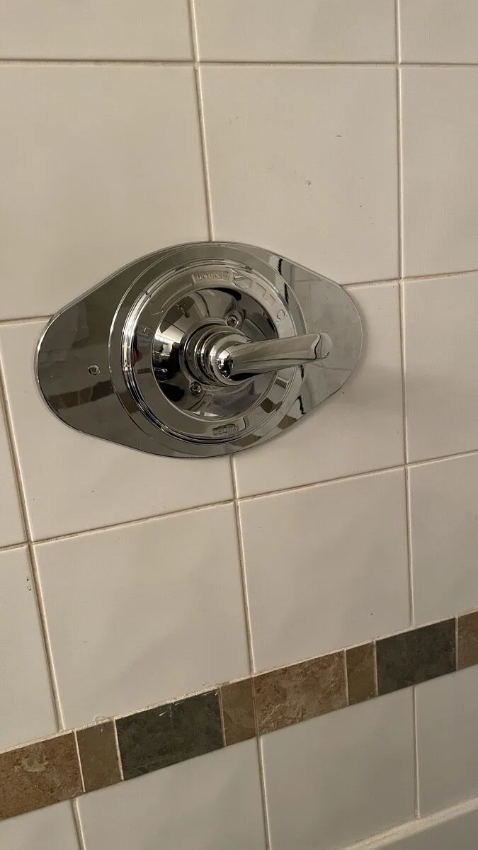 Replacement shower valve installation — delta, propress, wirsbo, pex