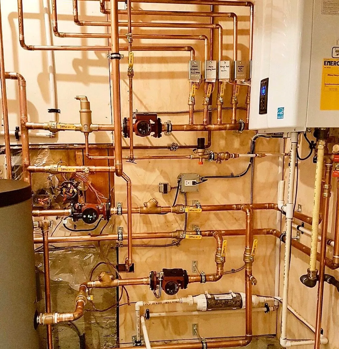 Plumbing and gas work