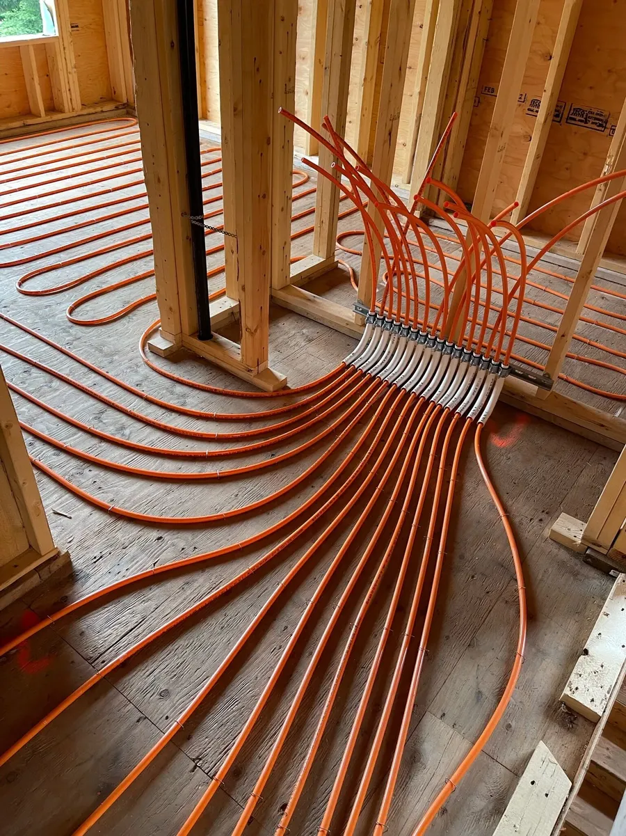Residential plumbing project