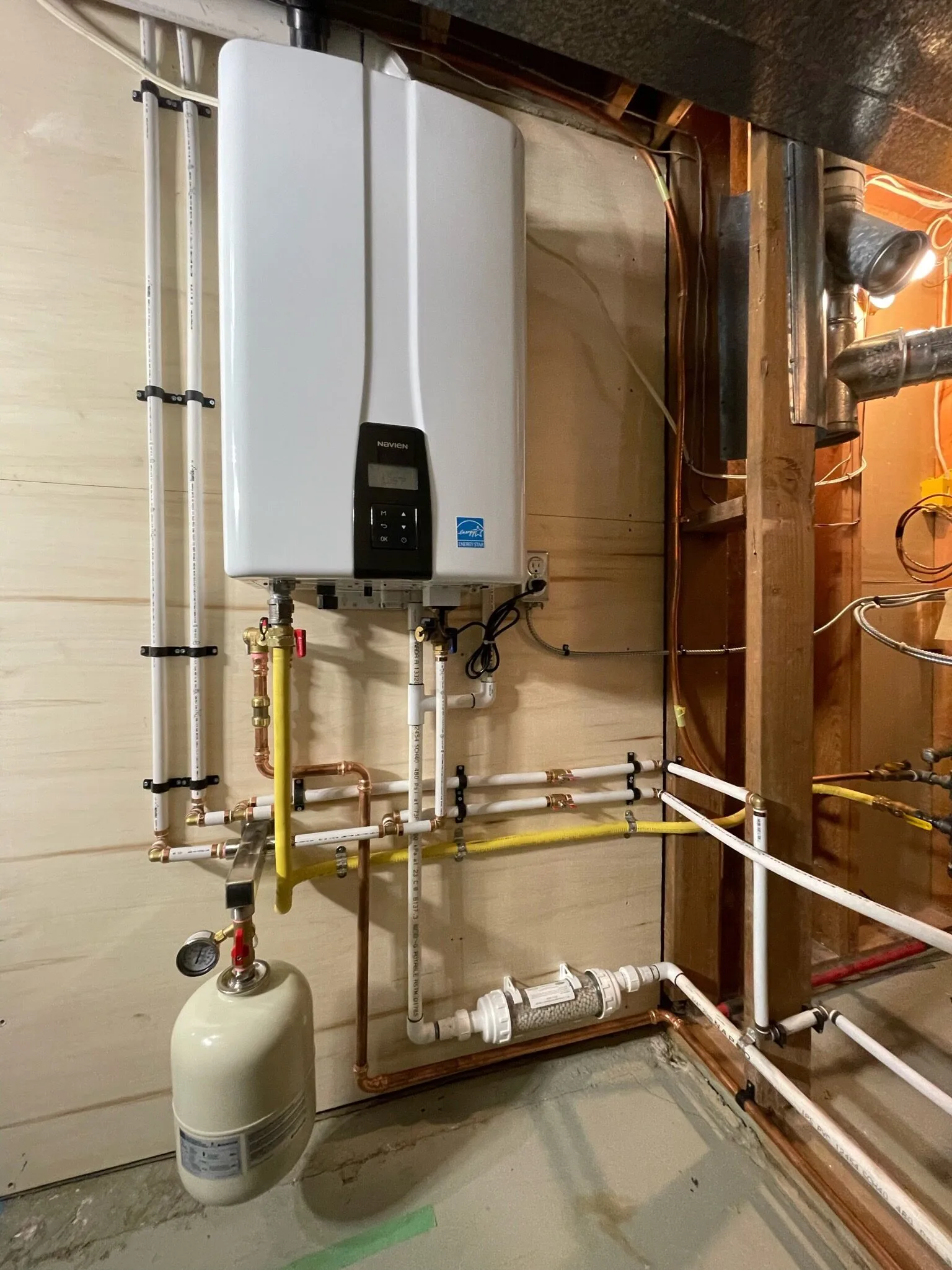 Plumbing system detail