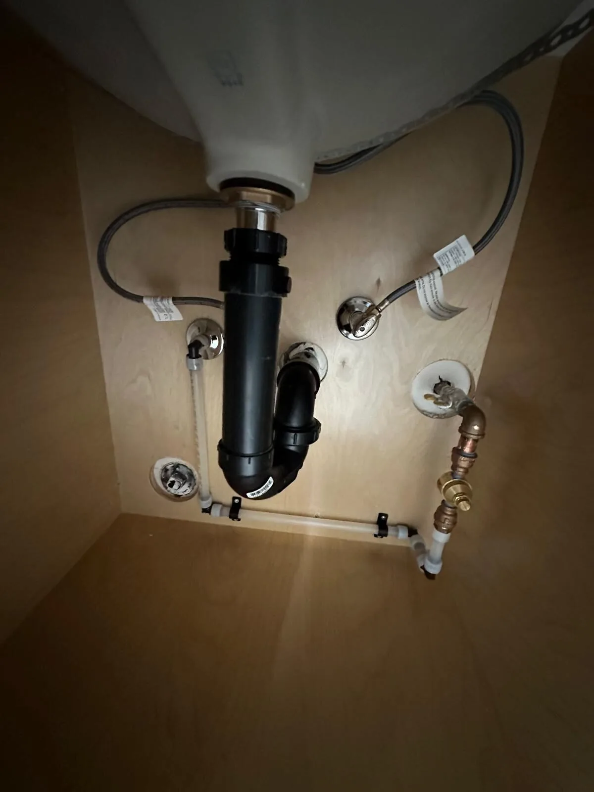 Pipe fitting and connection work